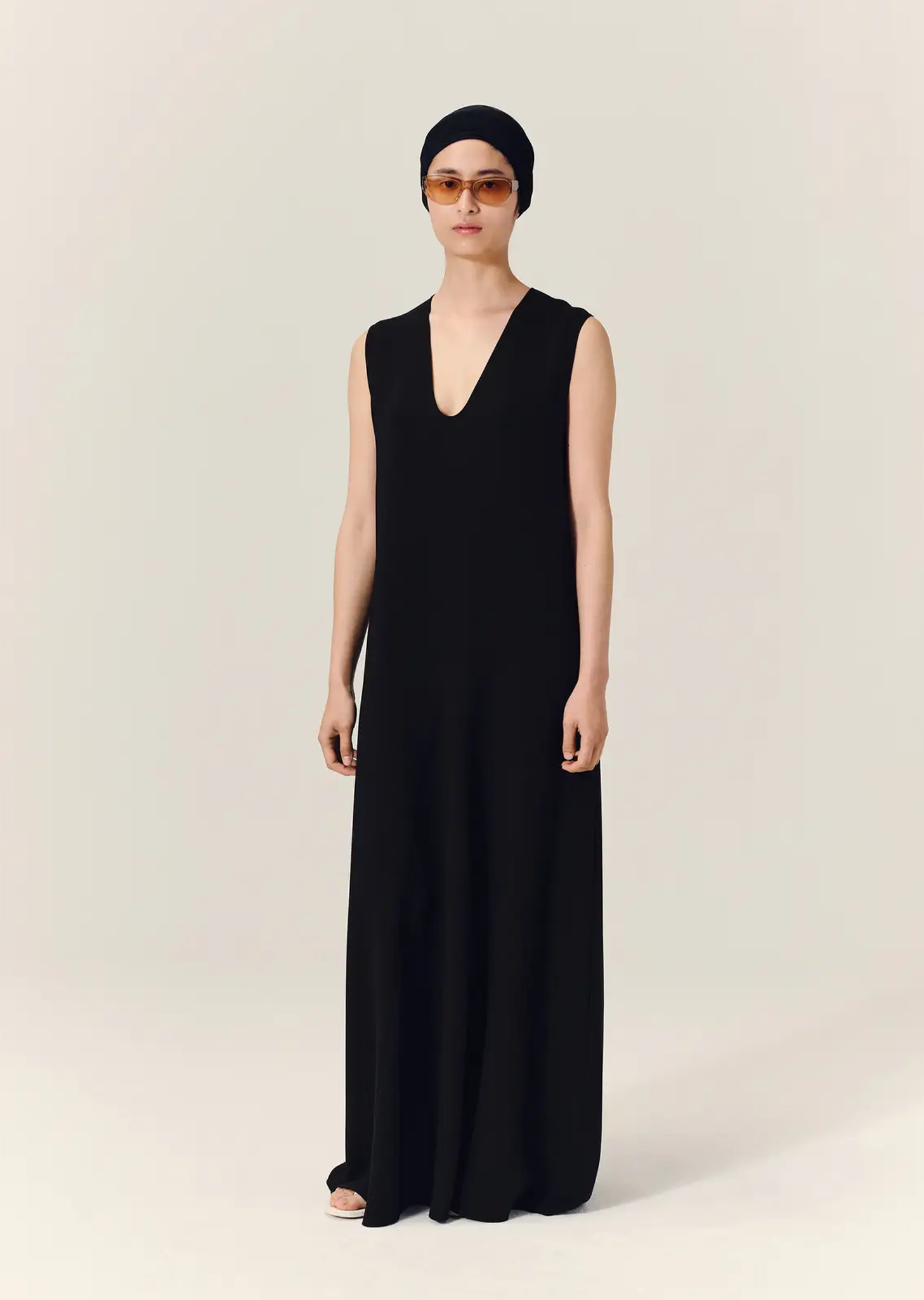 Silk Mattie Flared Halter Dress - 7