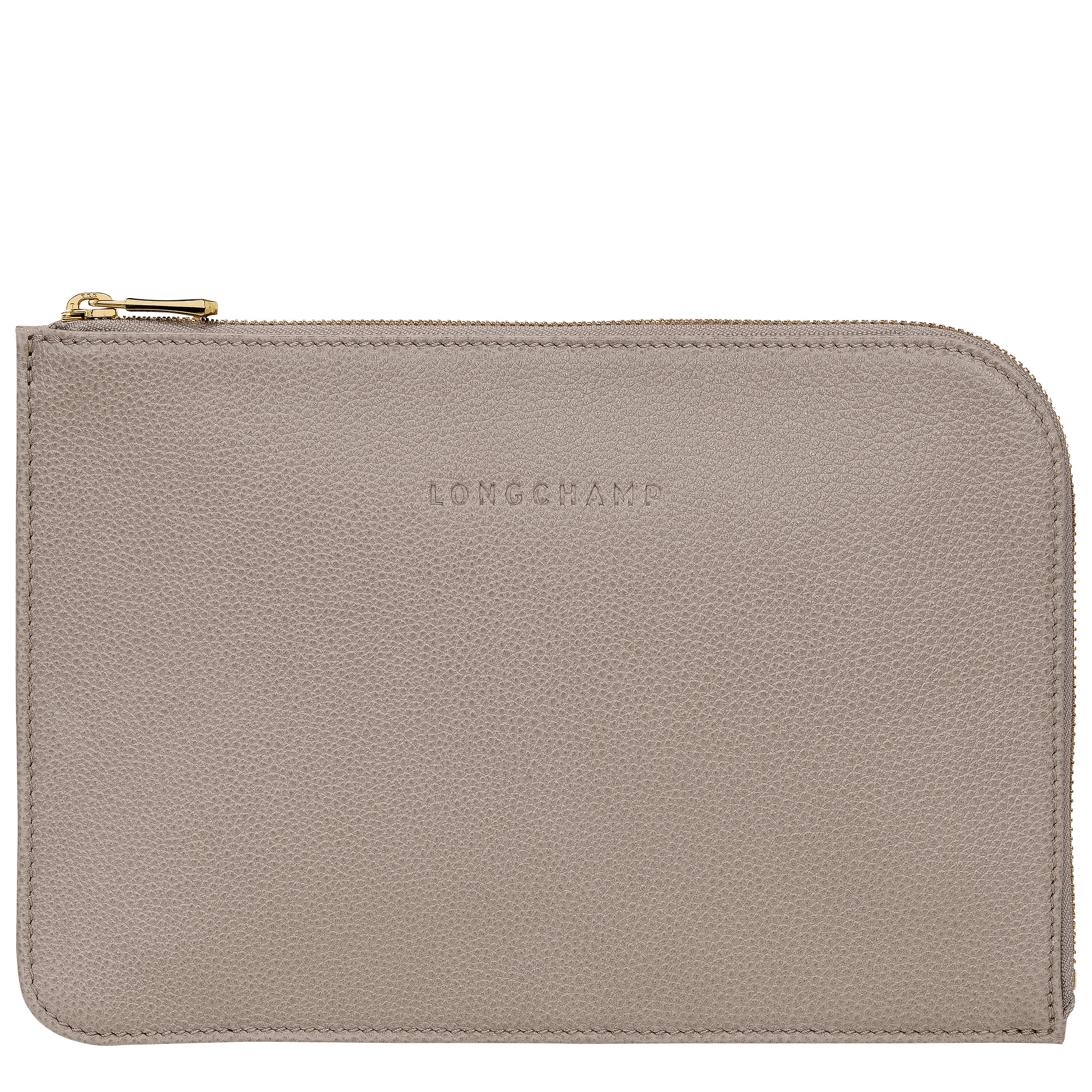 Le Foulonné Pouch Turtledove - Leather - 1