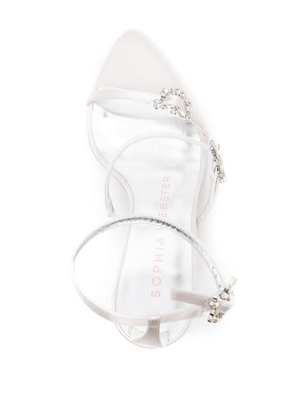 Grace 80mm crystal-embellished sandals - 4