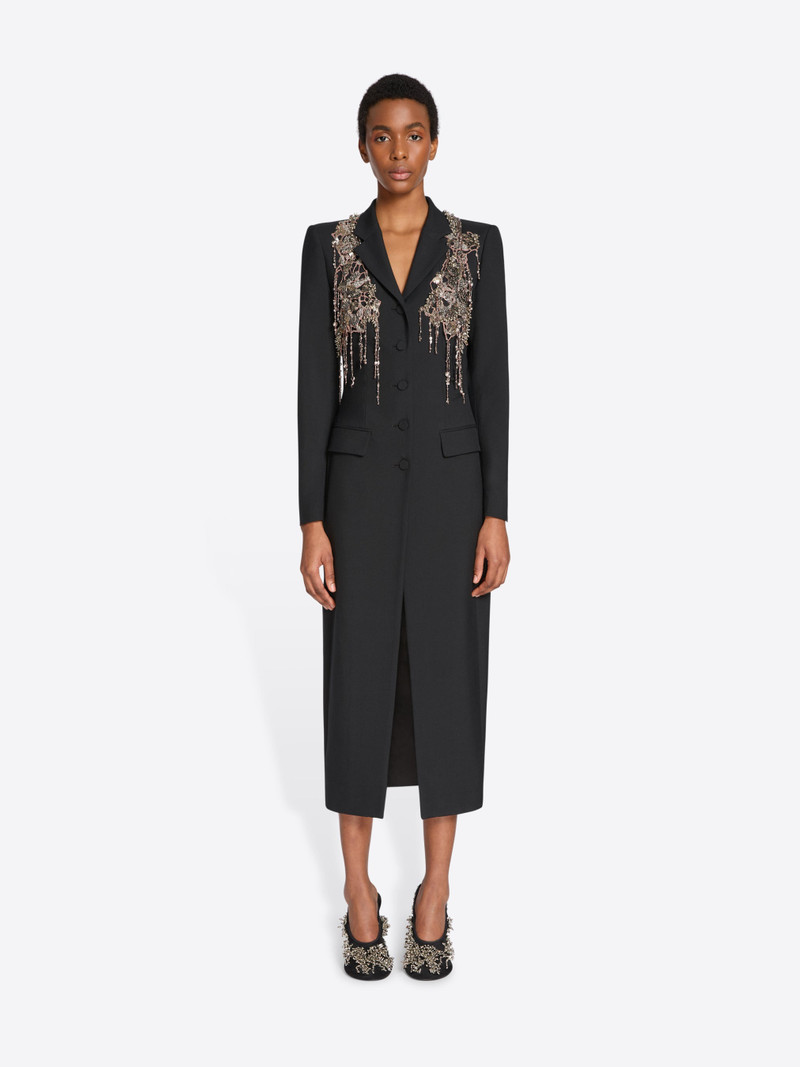 Dries Van Noten EMBELLISHED WOOL COAT outlook