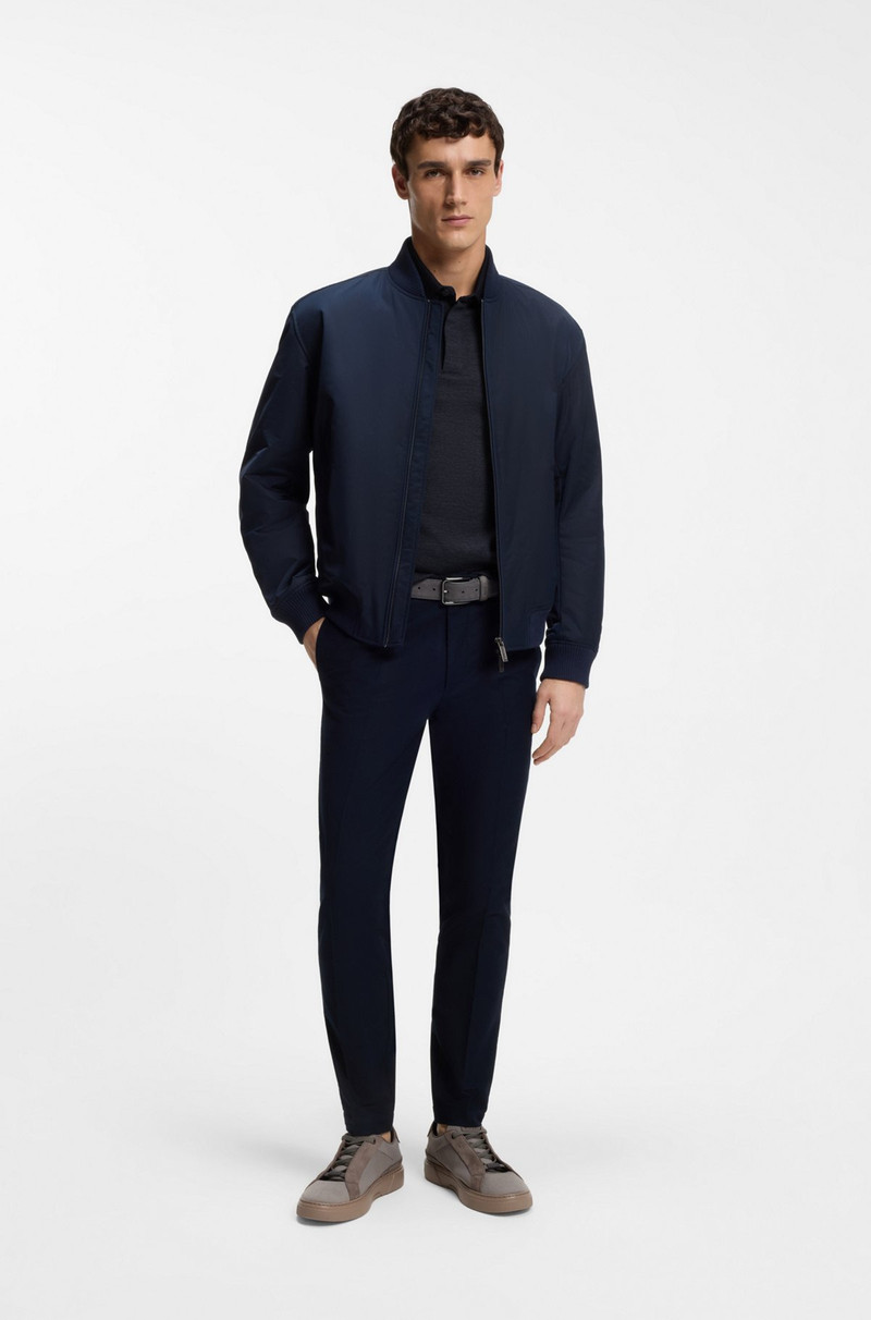 BOSS BOSS X ASTON MARTIN POLO SHIRT IN WOOL-COTTON PIQUÉ outlook