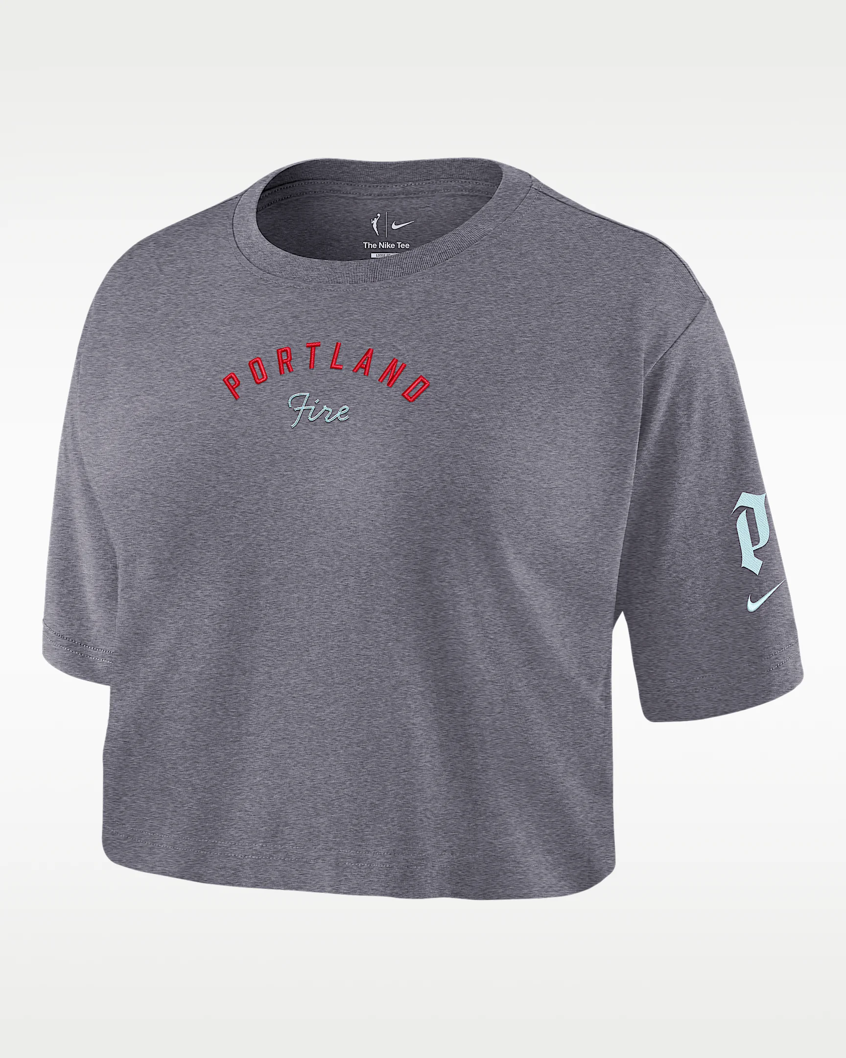 Portland Fire Women's WNBA Cropped T-Shirt - 1