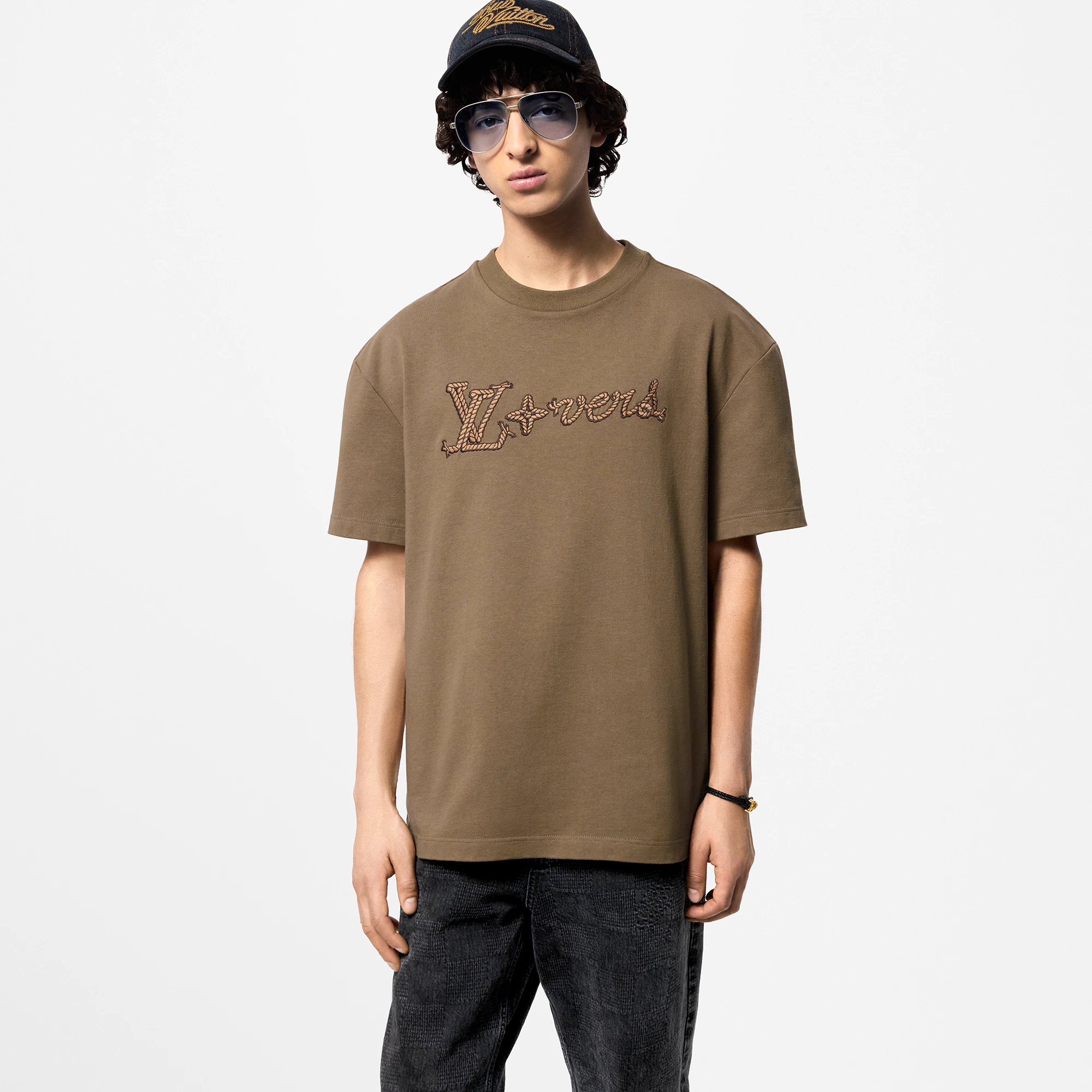 Embroidered Signature Cotton T-Shirt - 2