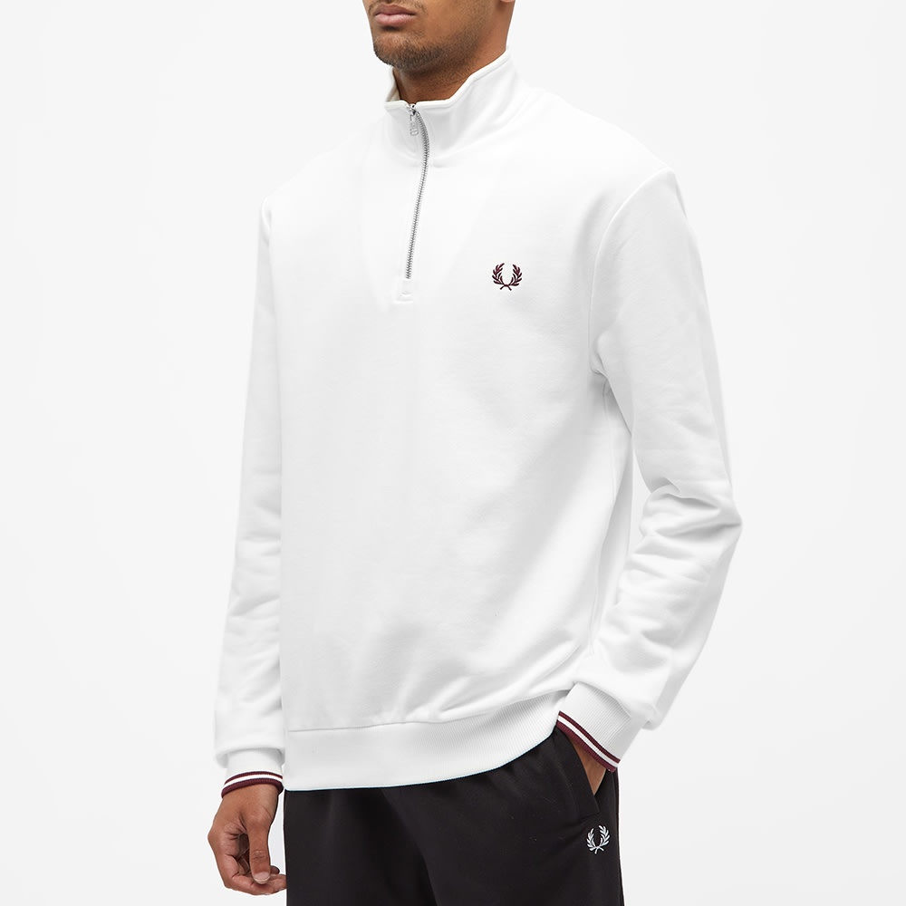 Fred Perry Half Zip Crew Sweat - 4