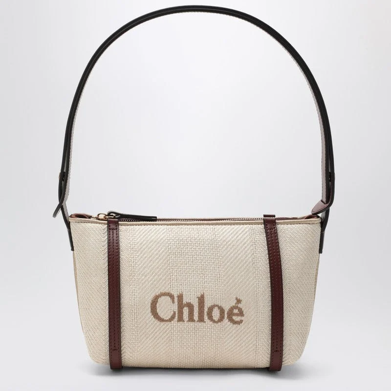 Chloé Chloé Carry Bag In Sand Canvas Women - 1