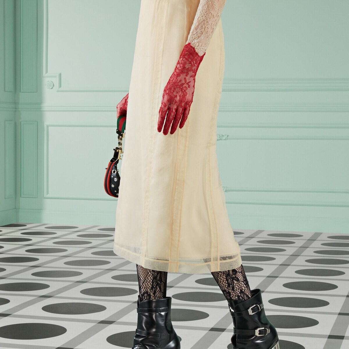 Silk organza skirt - 3