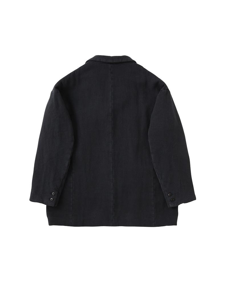 visvim GALEN WOOL JKT DMGD NAVY outlook