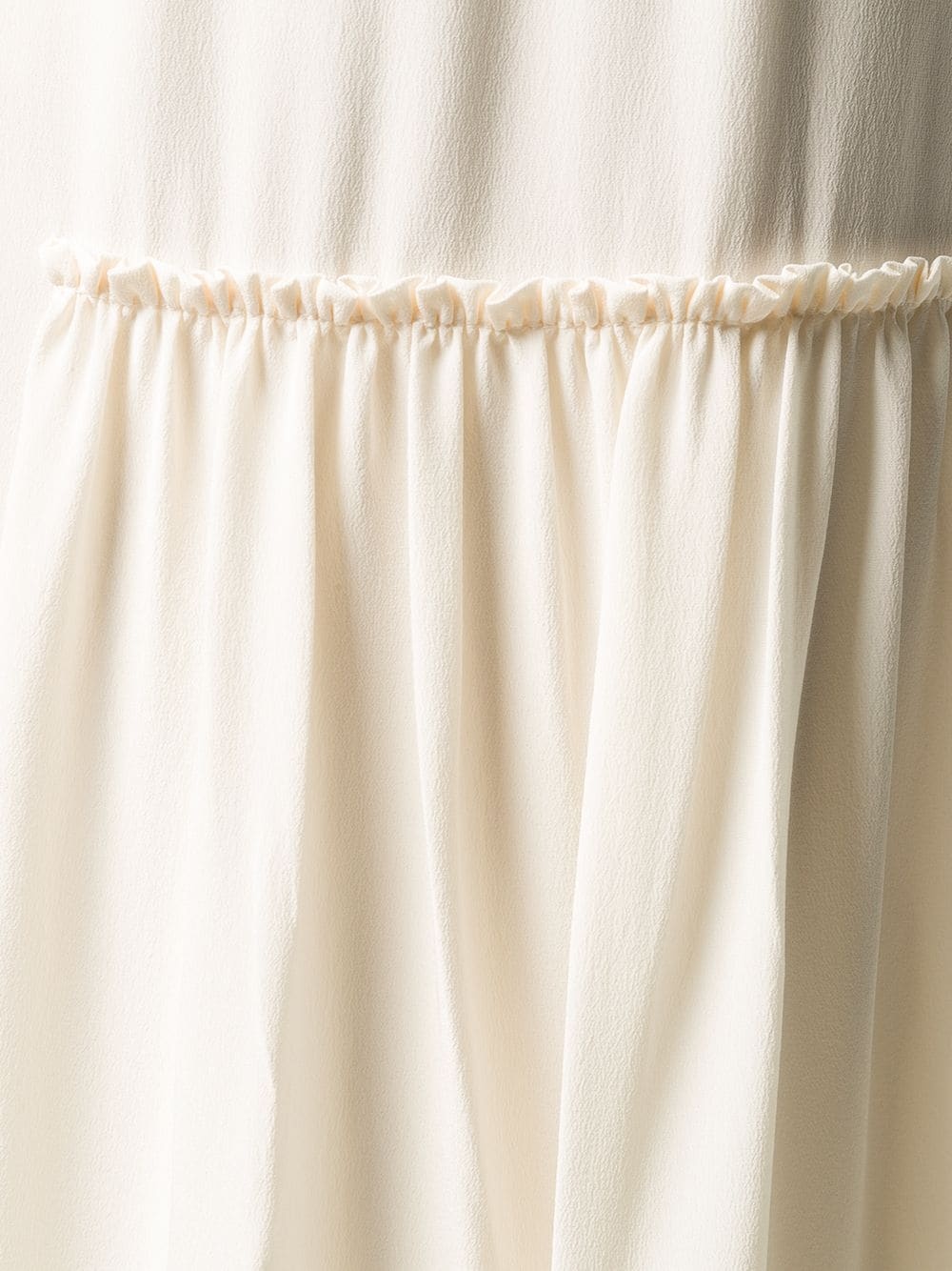 gathered-detail midi skirt - 5