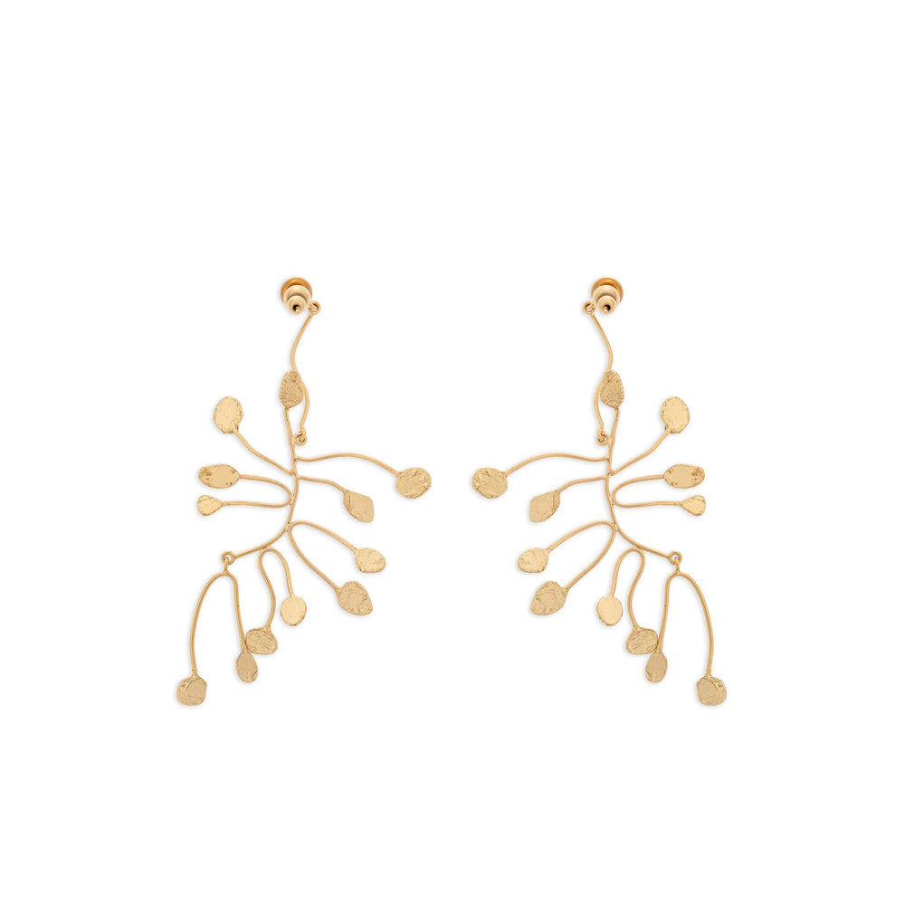 Cult Gaia Gold Earrings Women - 2