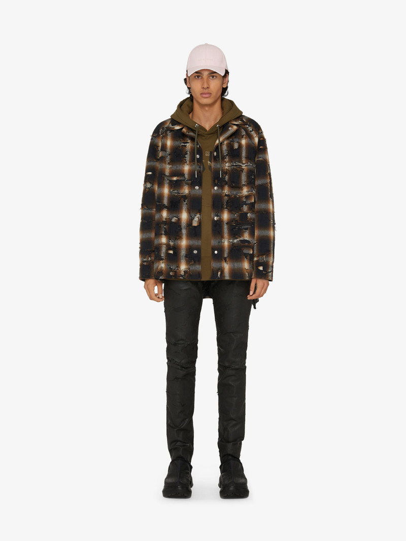Givenchy SLIM FIT JEANS IN DESTROYED DENIM outlook