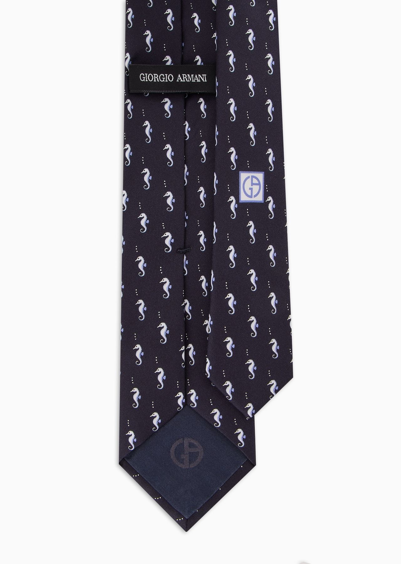 ASV printed silk tie - 2