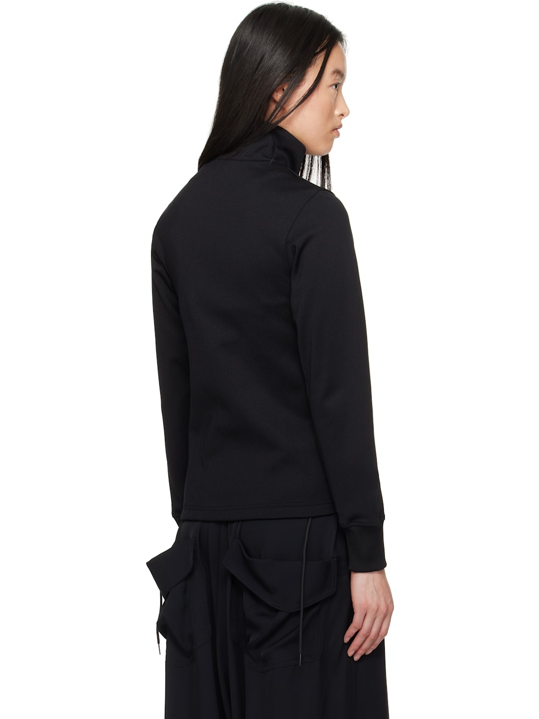 Black 3-Stripes Track Jacket - 3