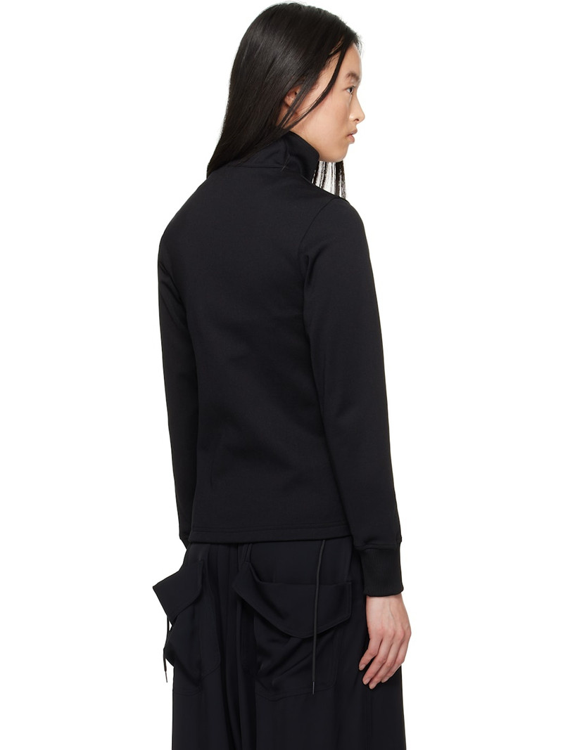 Black 3-Stripes Track Jacket 3