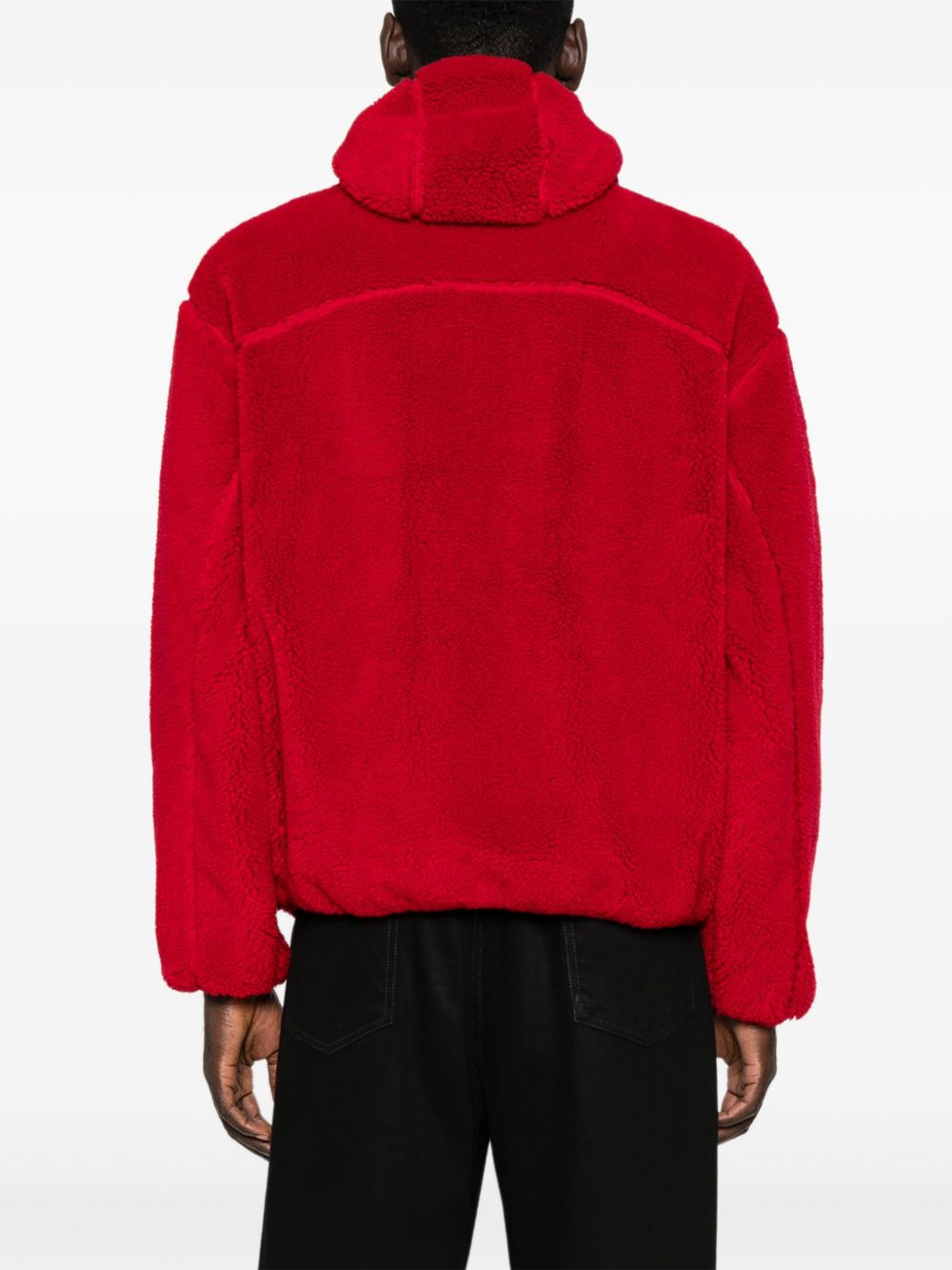 hooded fleece jacket - 4
