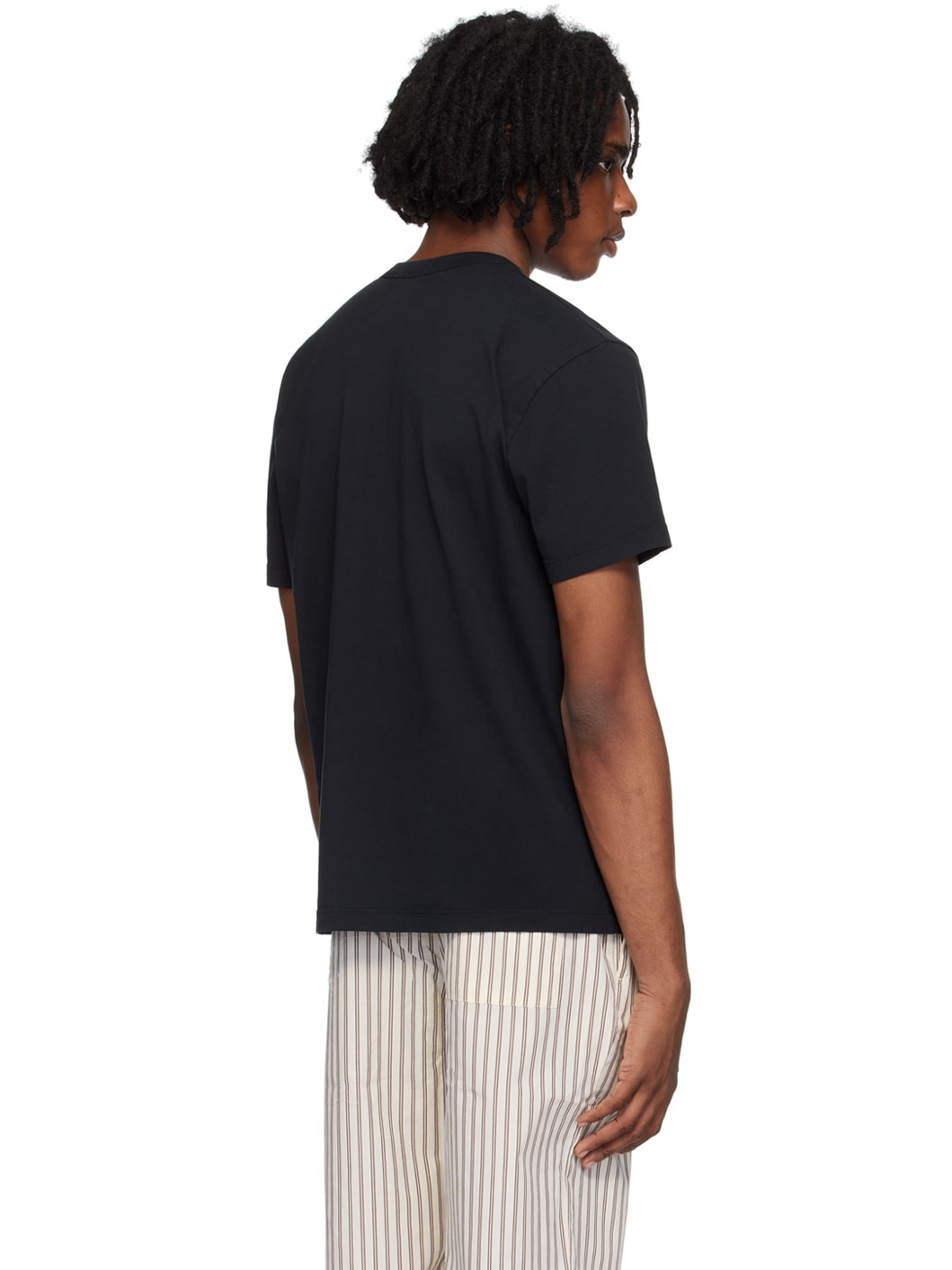 Black Crewneck T-Shirt - 3