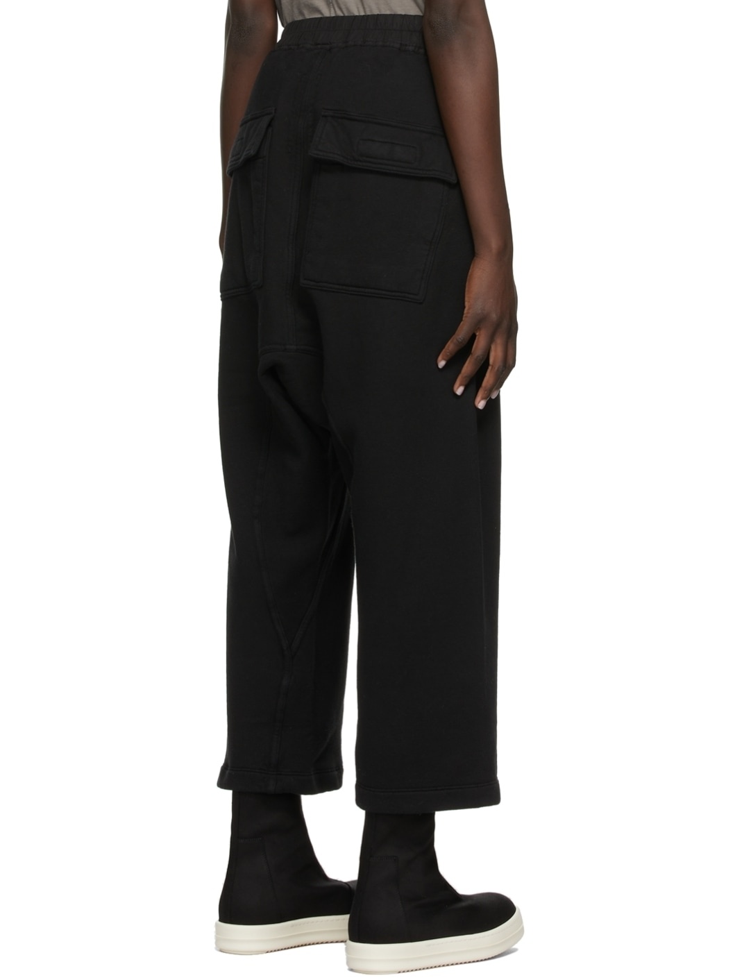 Black Furka Cargo Lounge Pants - 3