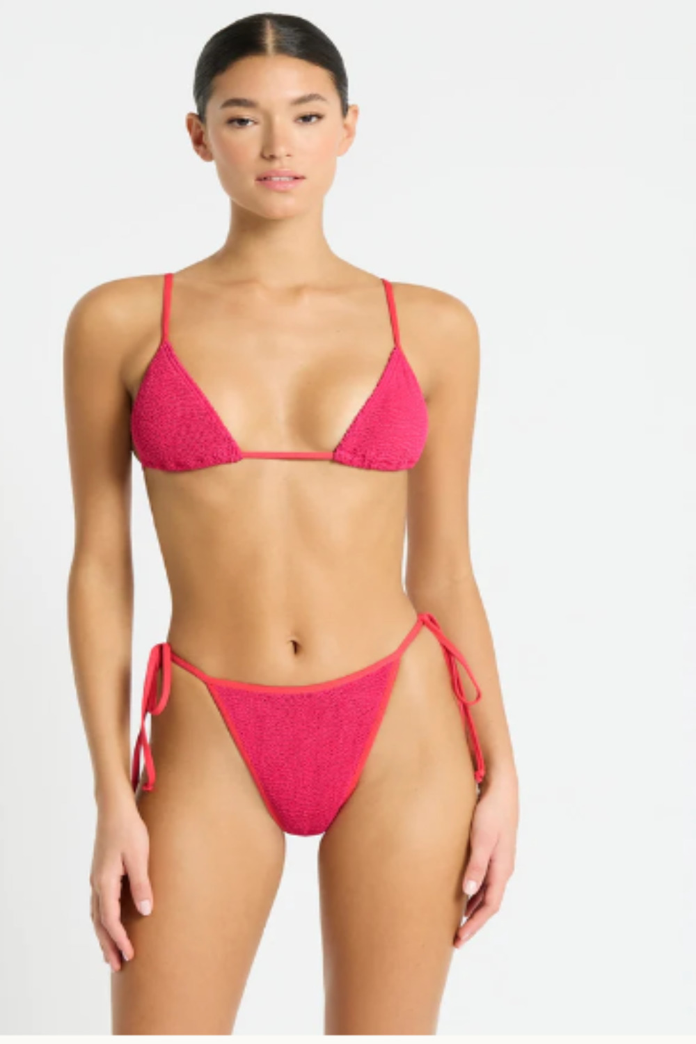 Luana Triangle Top Raspberry - 1
