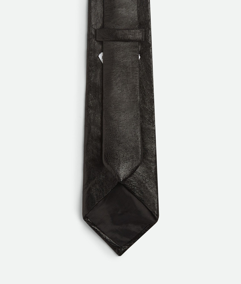 Shiny Leather Tie 3