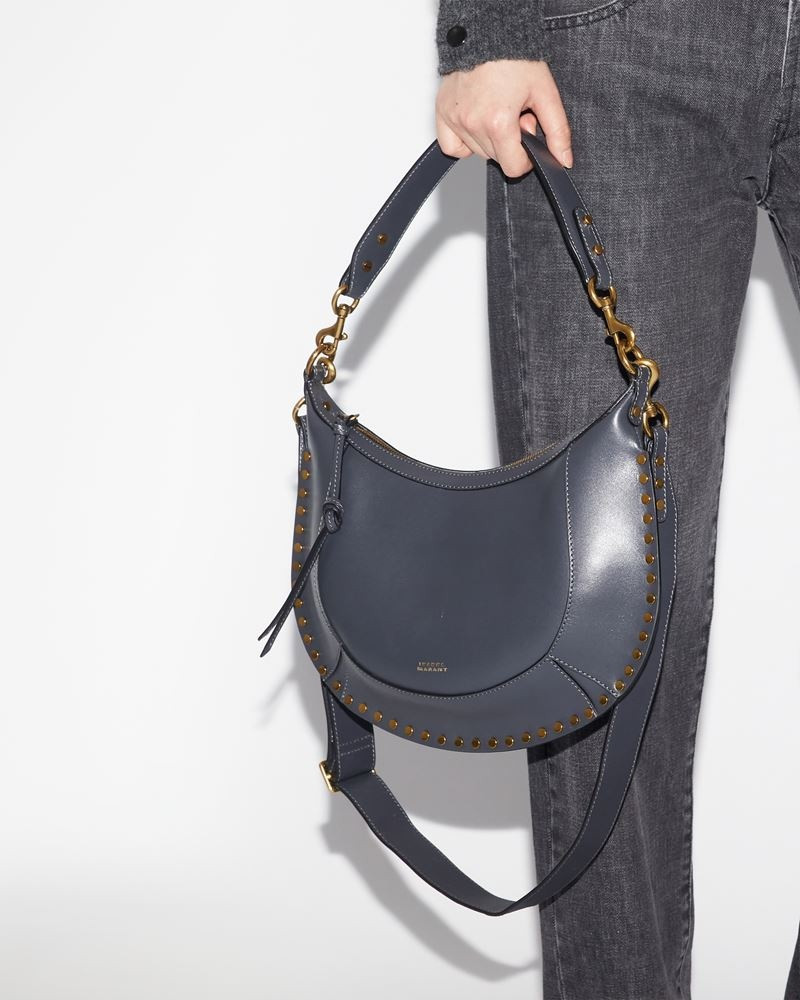 Isabel Marant NAOKO LEATHER SHOULDER BAG outlook