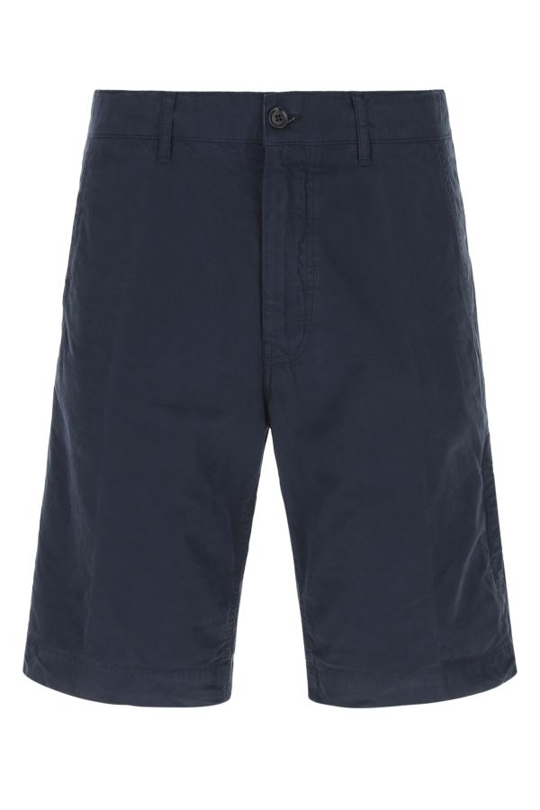 Blue cotton bermuda shorts - 1