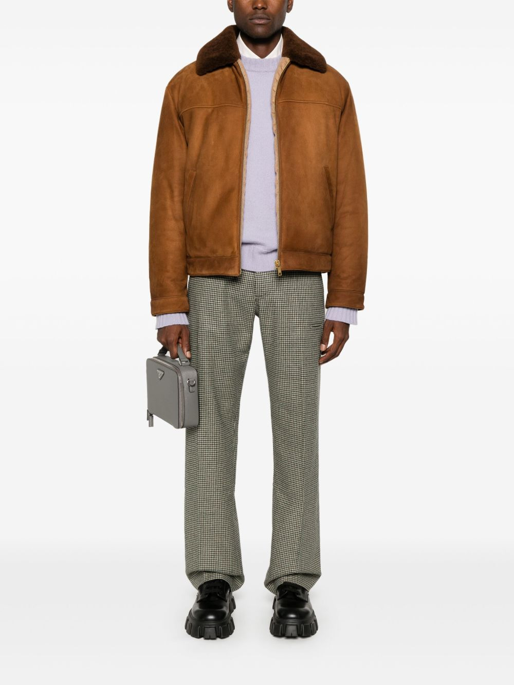 suede jacket - 2