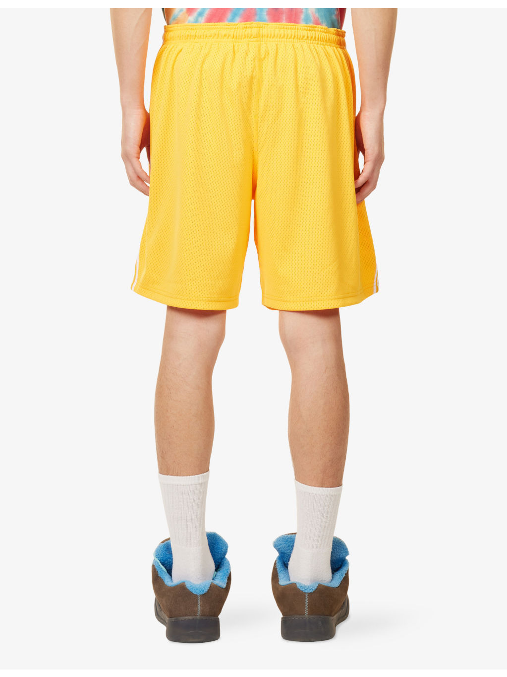 Venice Logo-Print Woven Court Shorts - 4