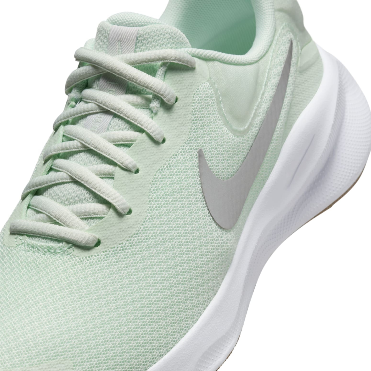 (WMNS) Nike Revolution 7 'Barely Green Metallic Silver' FB2208-303 - 7