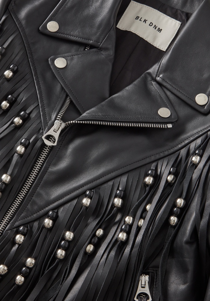 LEATHER JACKET 69 BLACK - 5