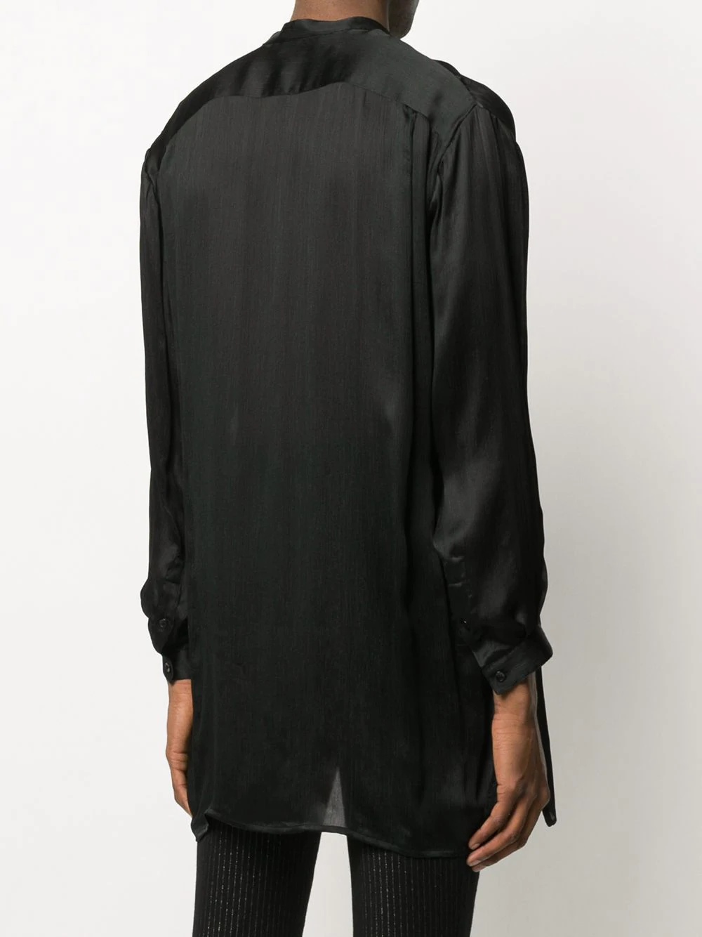 long sheer shirt - 4