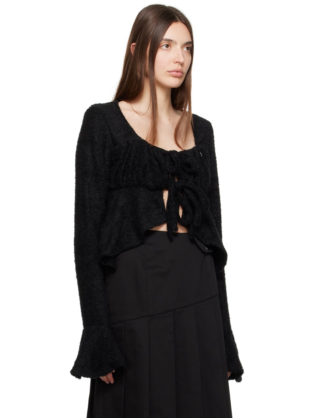 Black Tie Blouse - 2