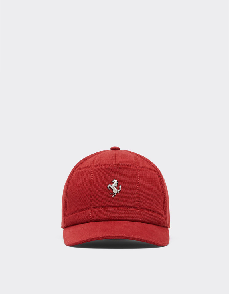Cotton baseball cap with Prancing Horse 1