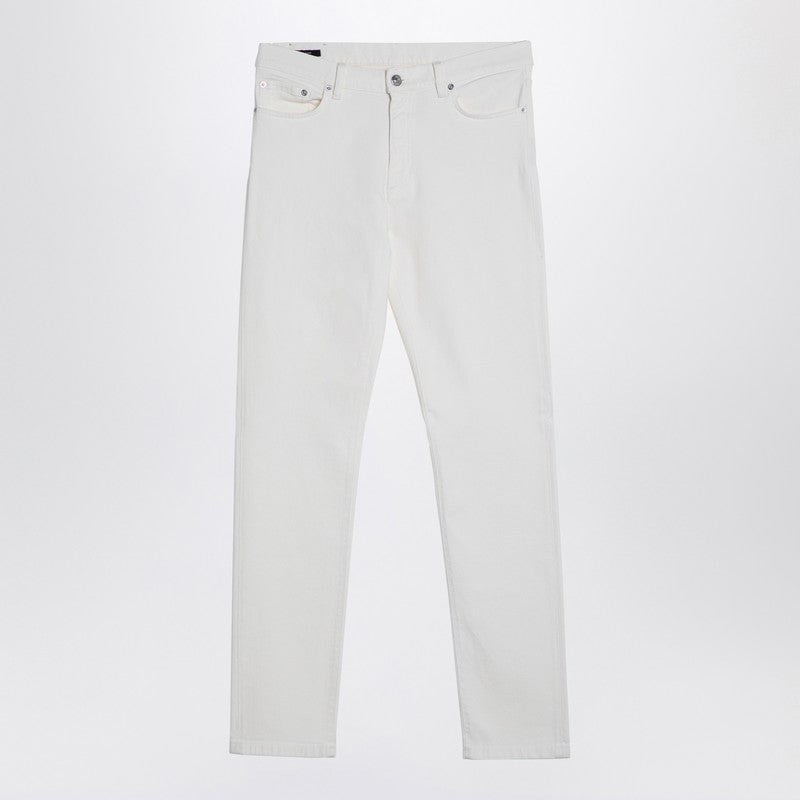 Zegna White Regular Jeans Men - 1