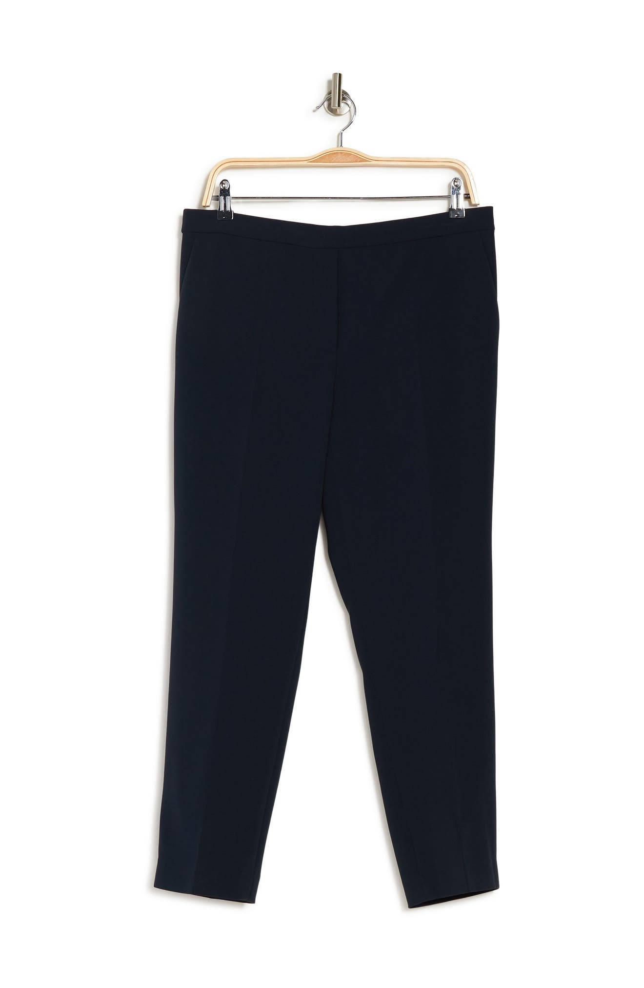 Theory Treeca Pull-On Trousers in Nocturne Navy at Nordstrom - 3