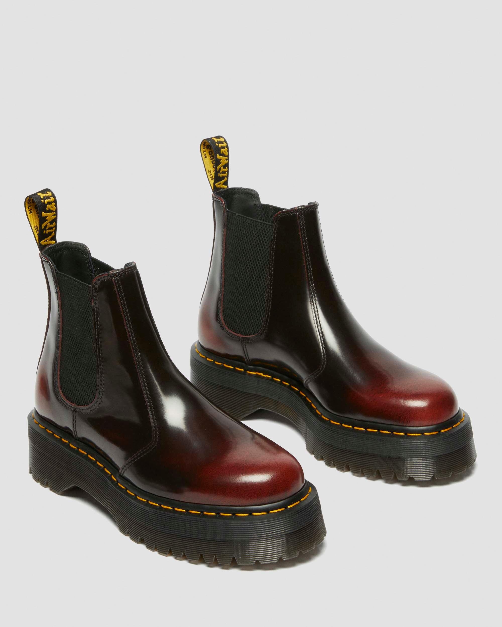 2976 Arcadia Leather Platform Chelsea Boots - 8