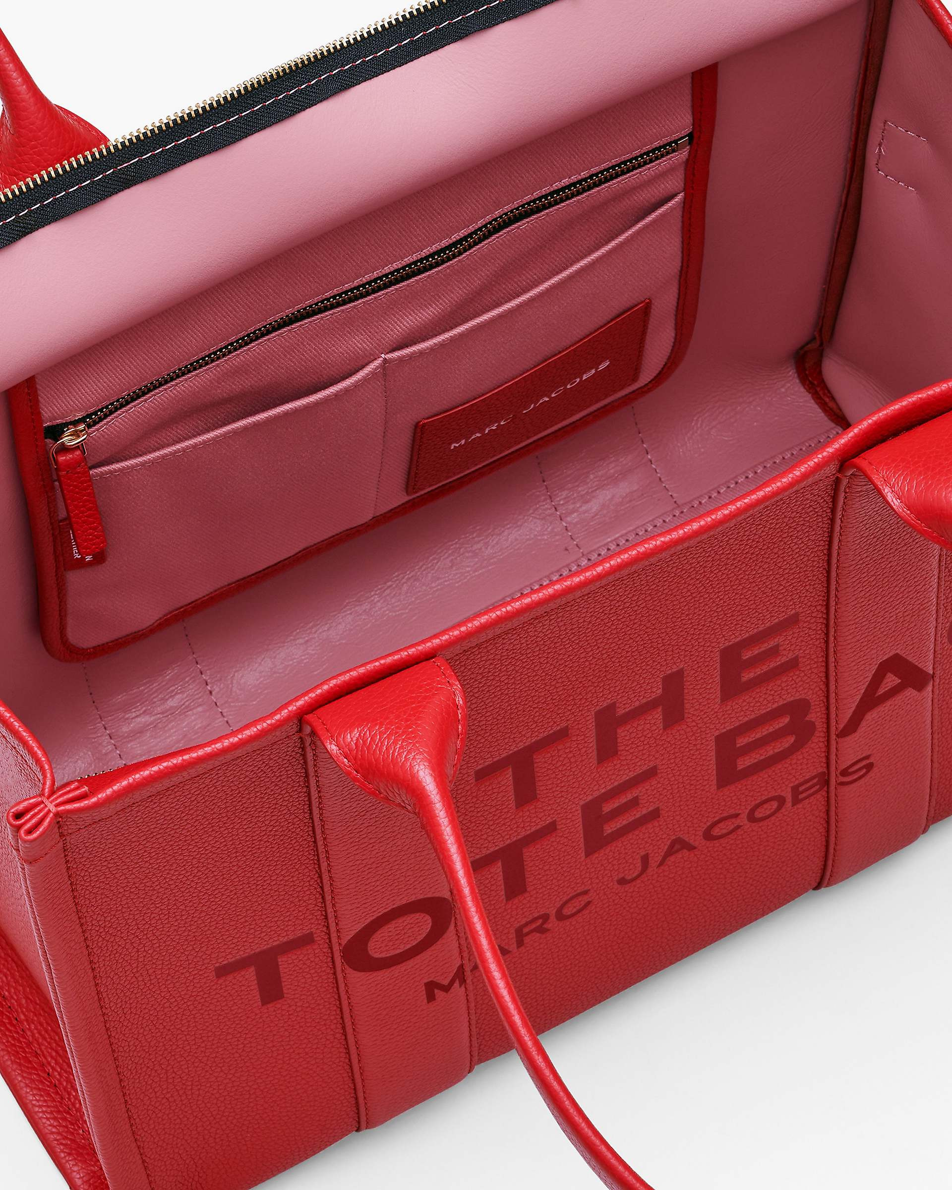THE LEATHER LARGE TOTE BAG - 7