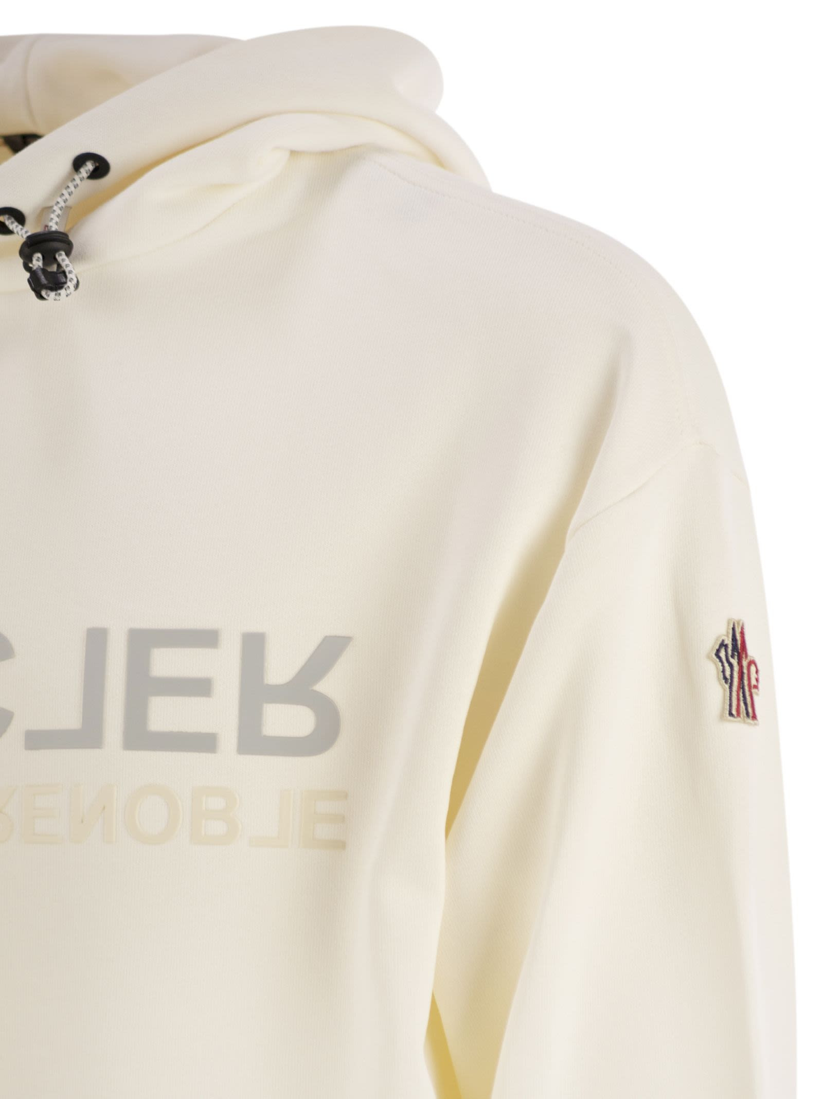 Moncler Grenoble Men Logo Cotton Hoodie - 4