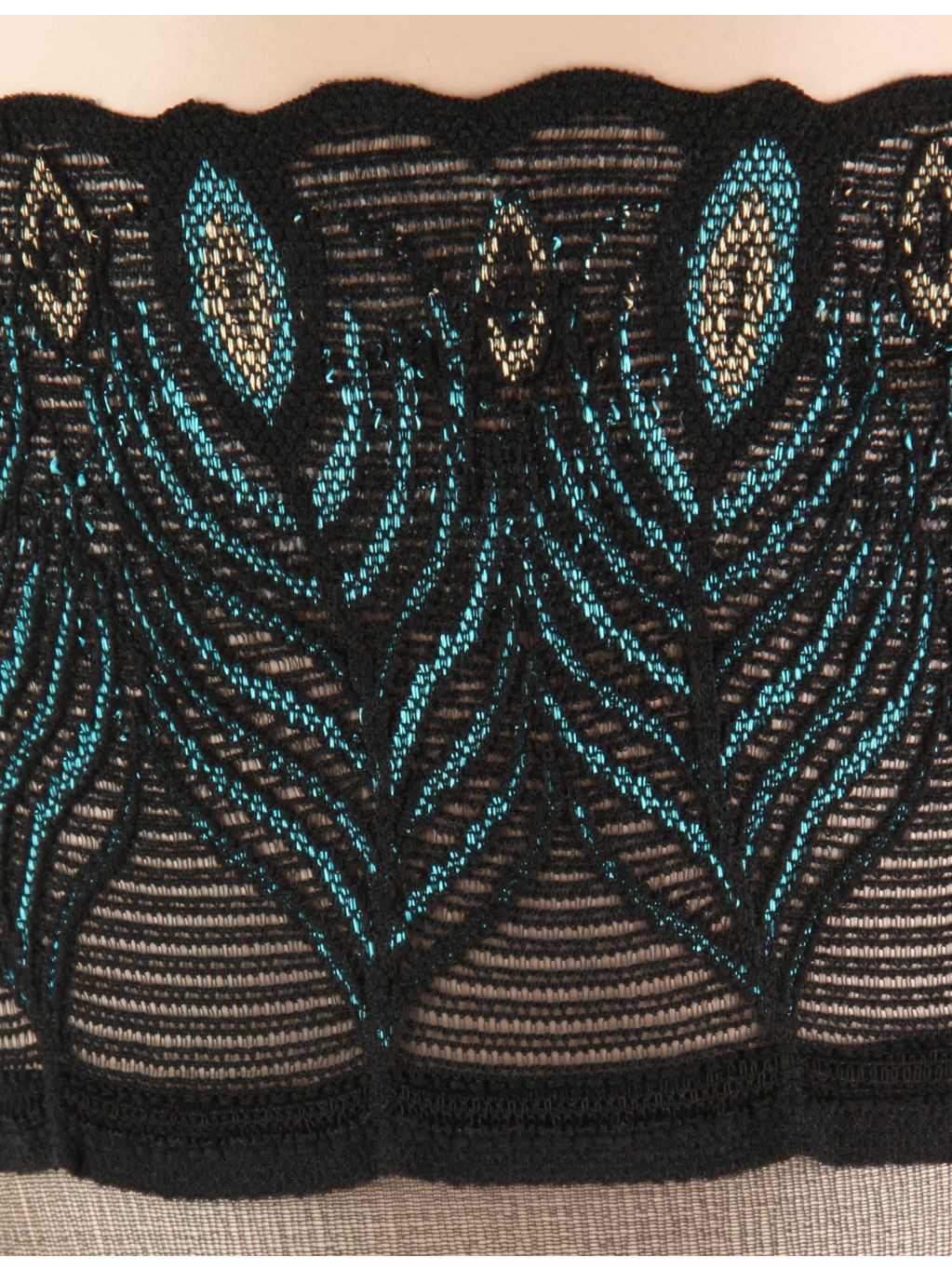 Lunelle Peacock stockings - 3