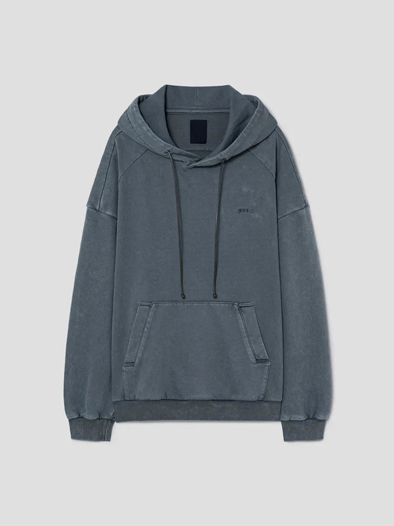 JUUN.J Language Lettering Embroidery Hoodie outlook