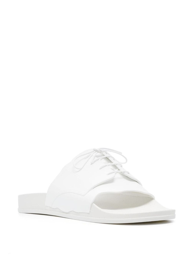 Maison Margiela lace-up flip flops outlook