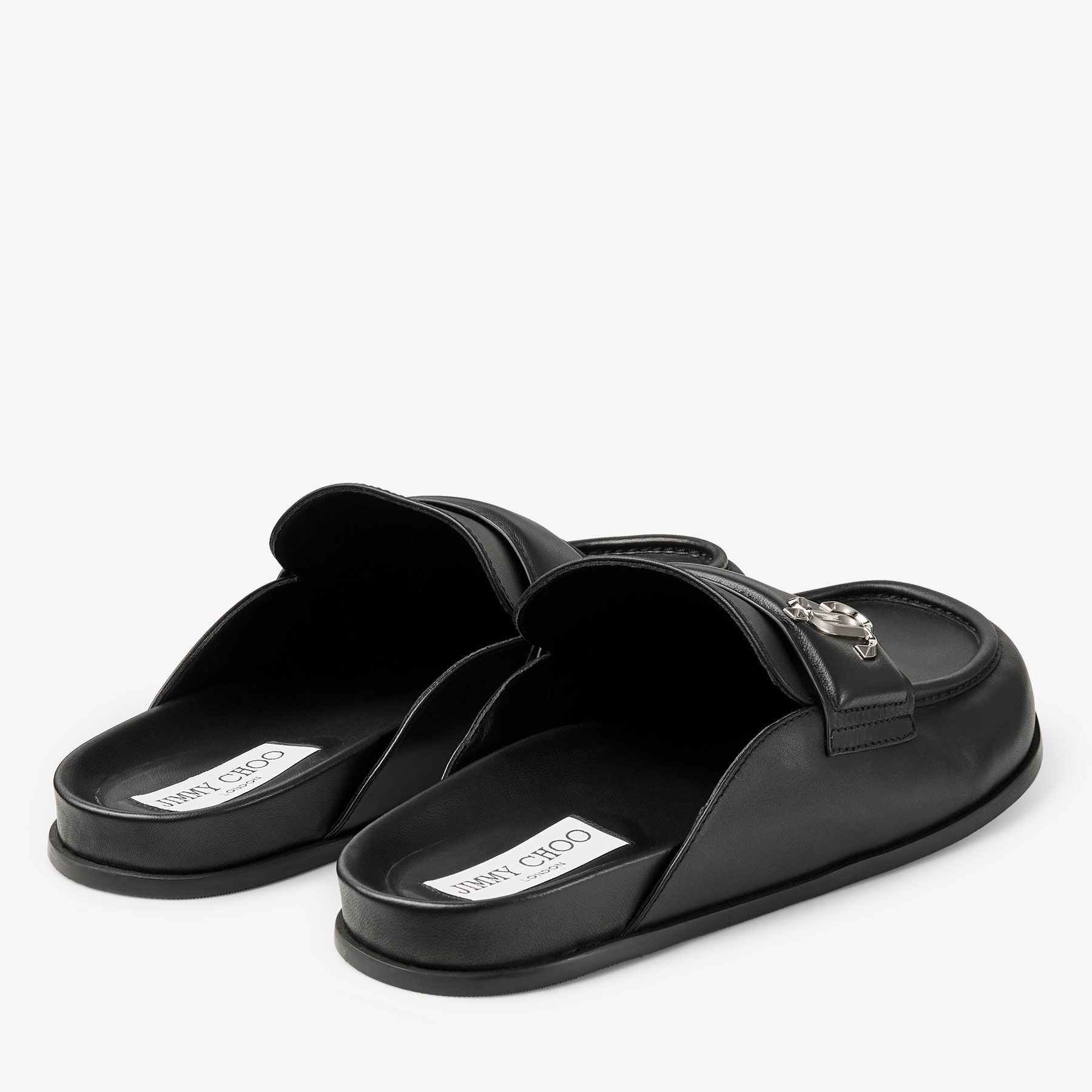 Milo Mule
Black Calf Leather Backless Mule - 4