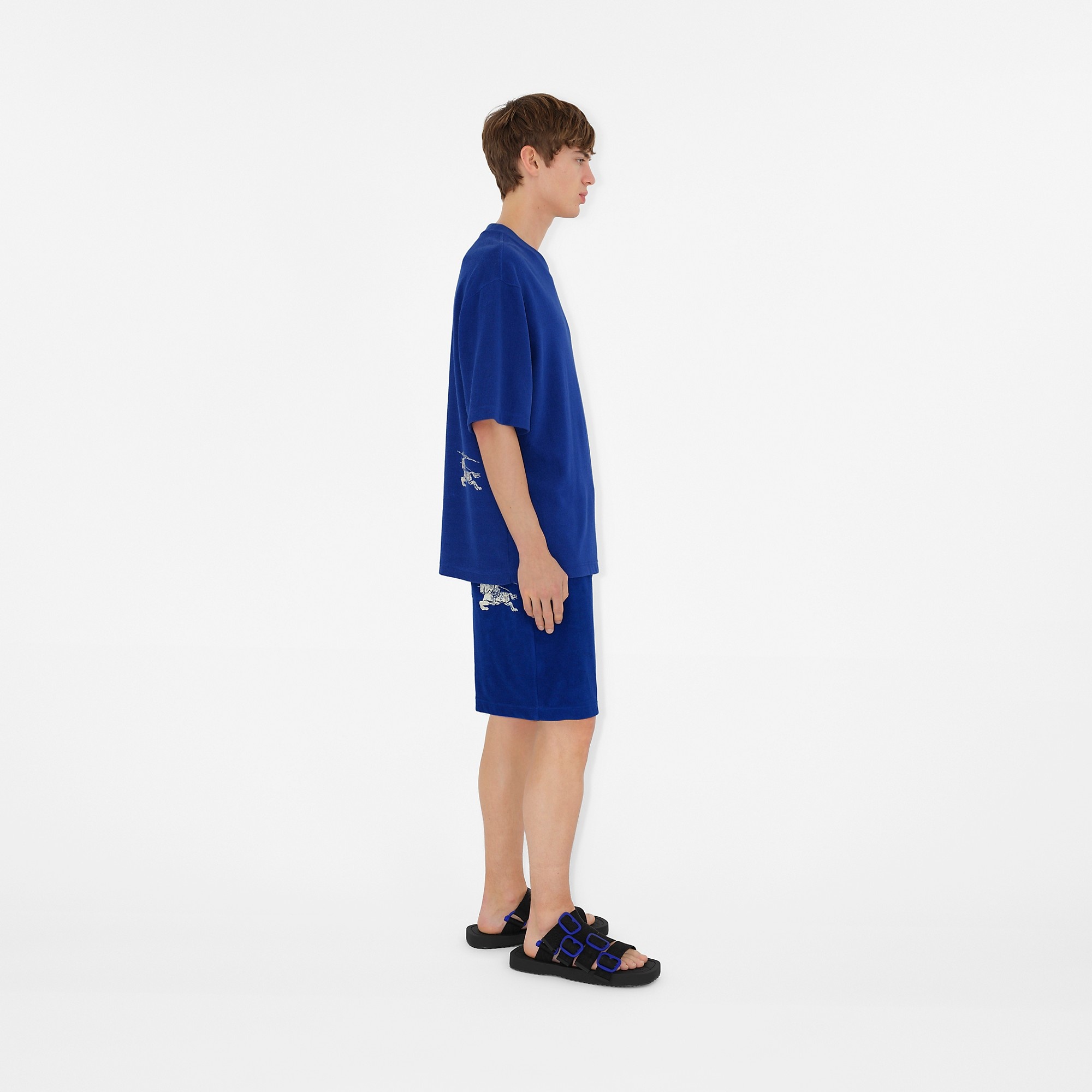 Cotton Towelling Shorts - 4