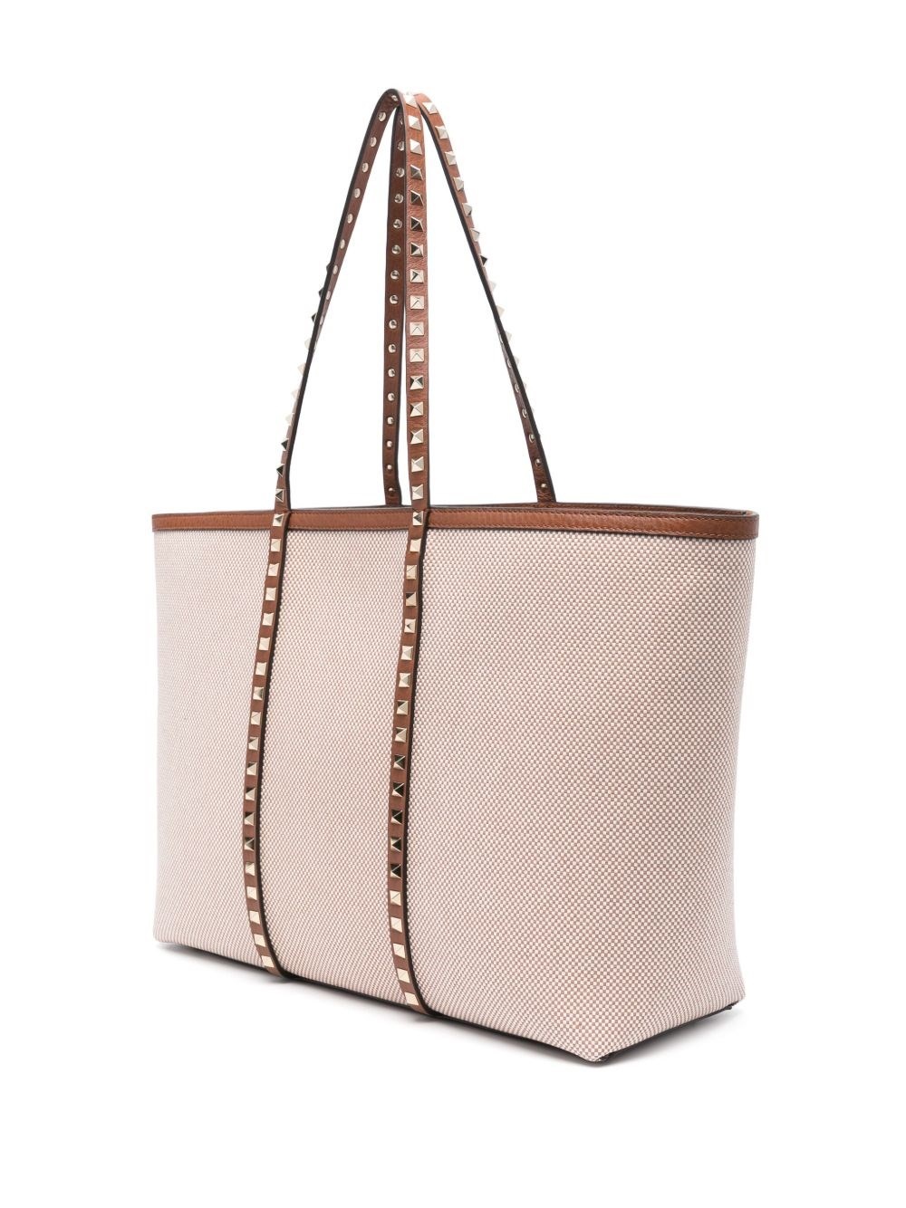 Rockstud canvas medium tote - 3
