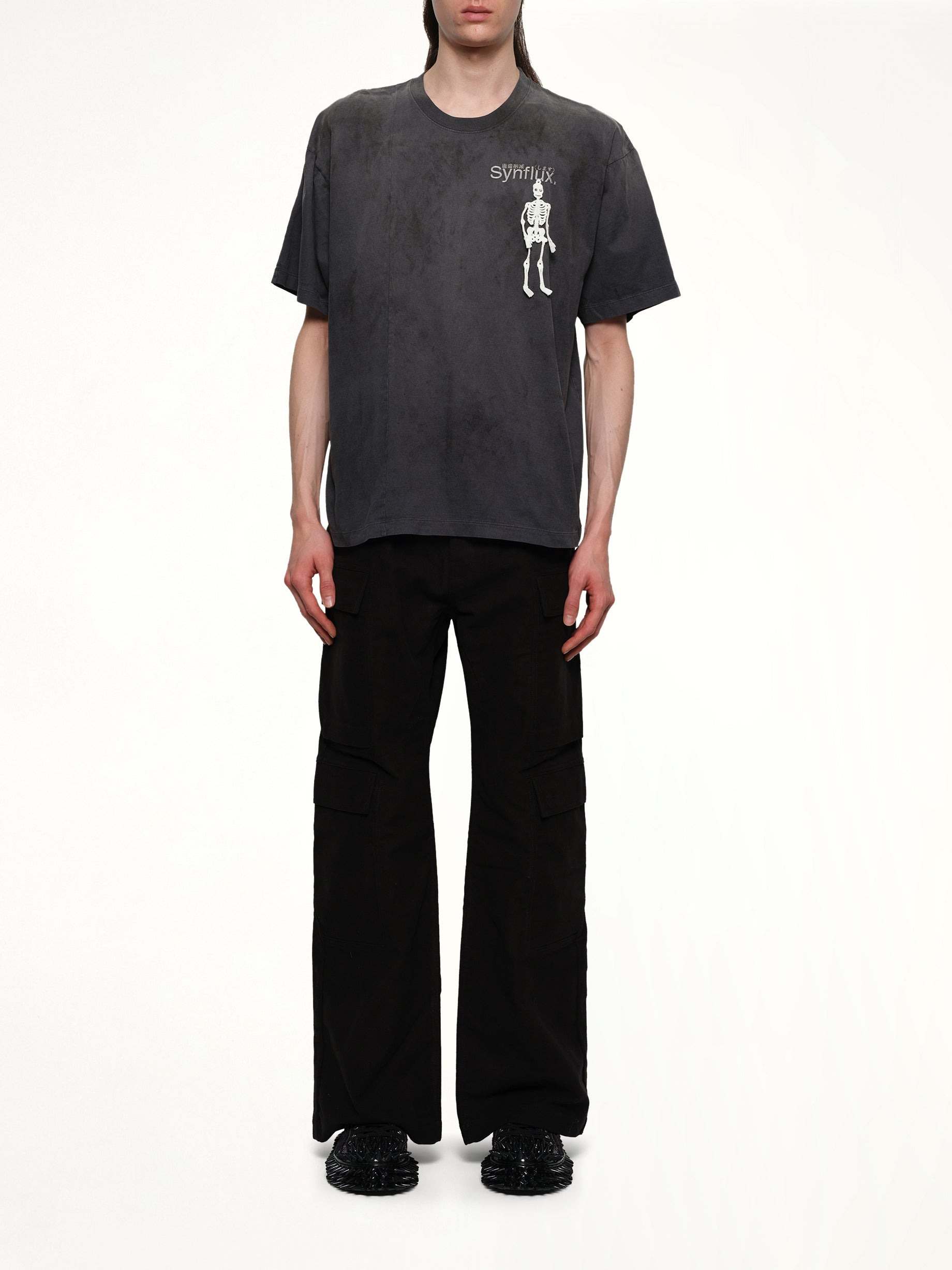 Waste-Reducing Algorithm T-Shirt in Black - 7