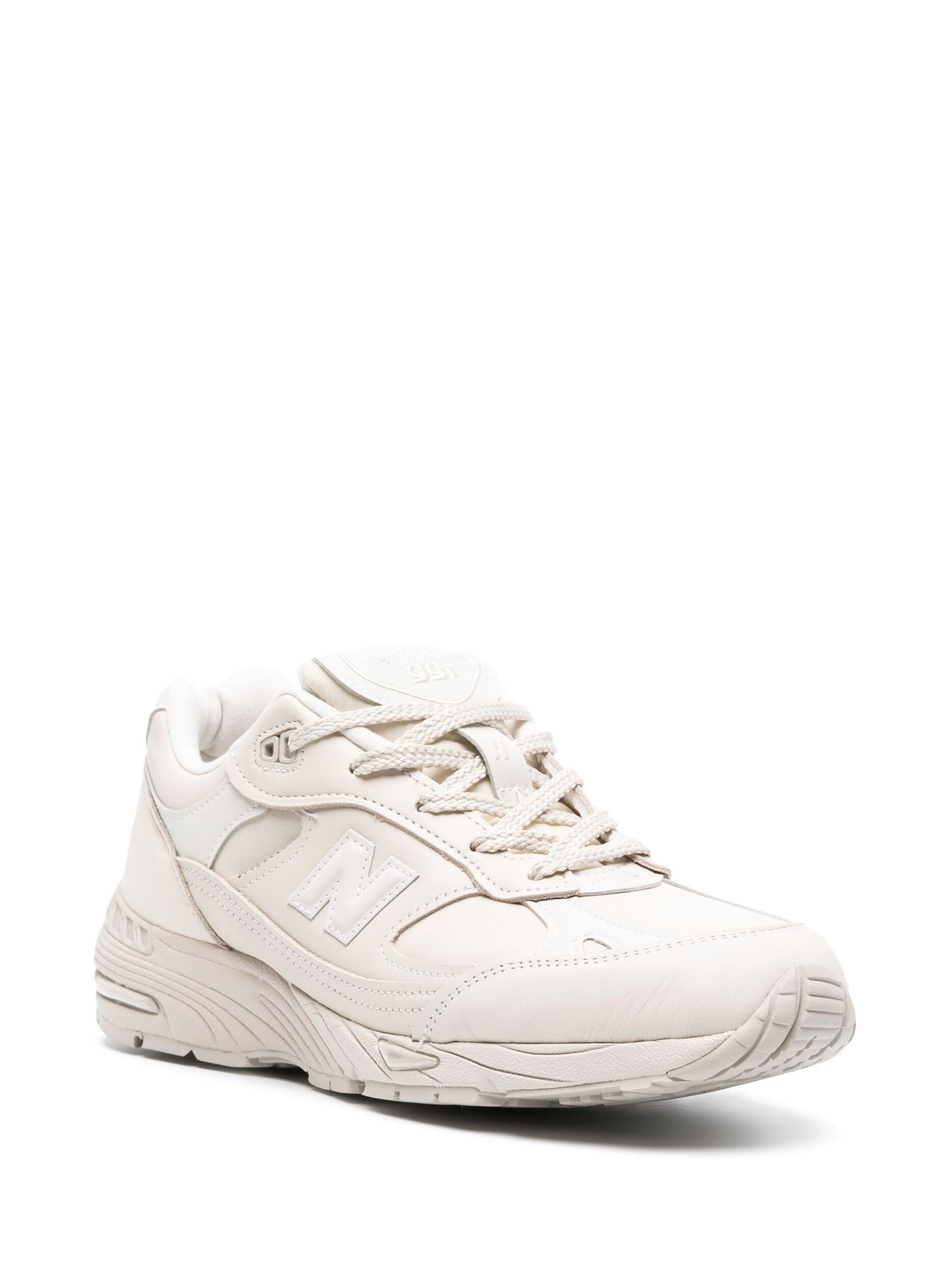 Neutral 991 Leather Sneakers - 2