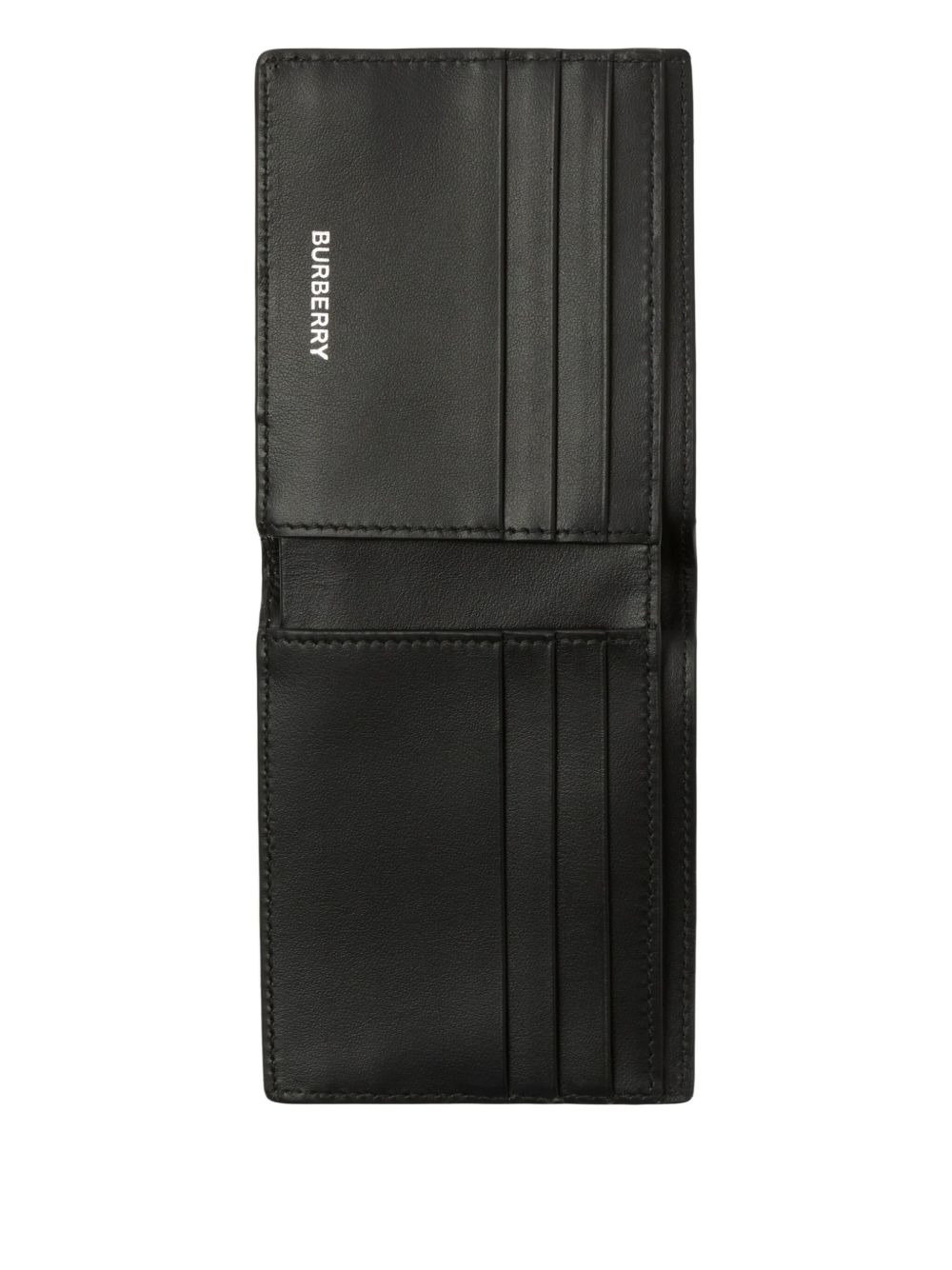 checkered bi-fold wallet - 3