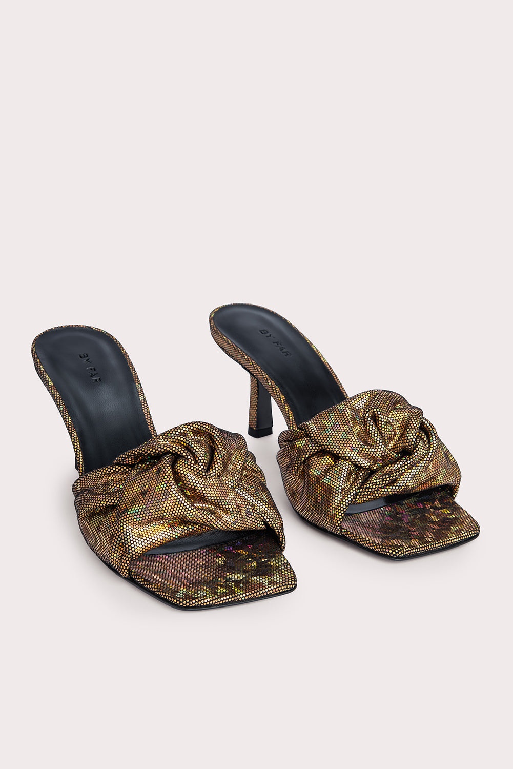 Lana Disco Bronze Hologram Leather - 2