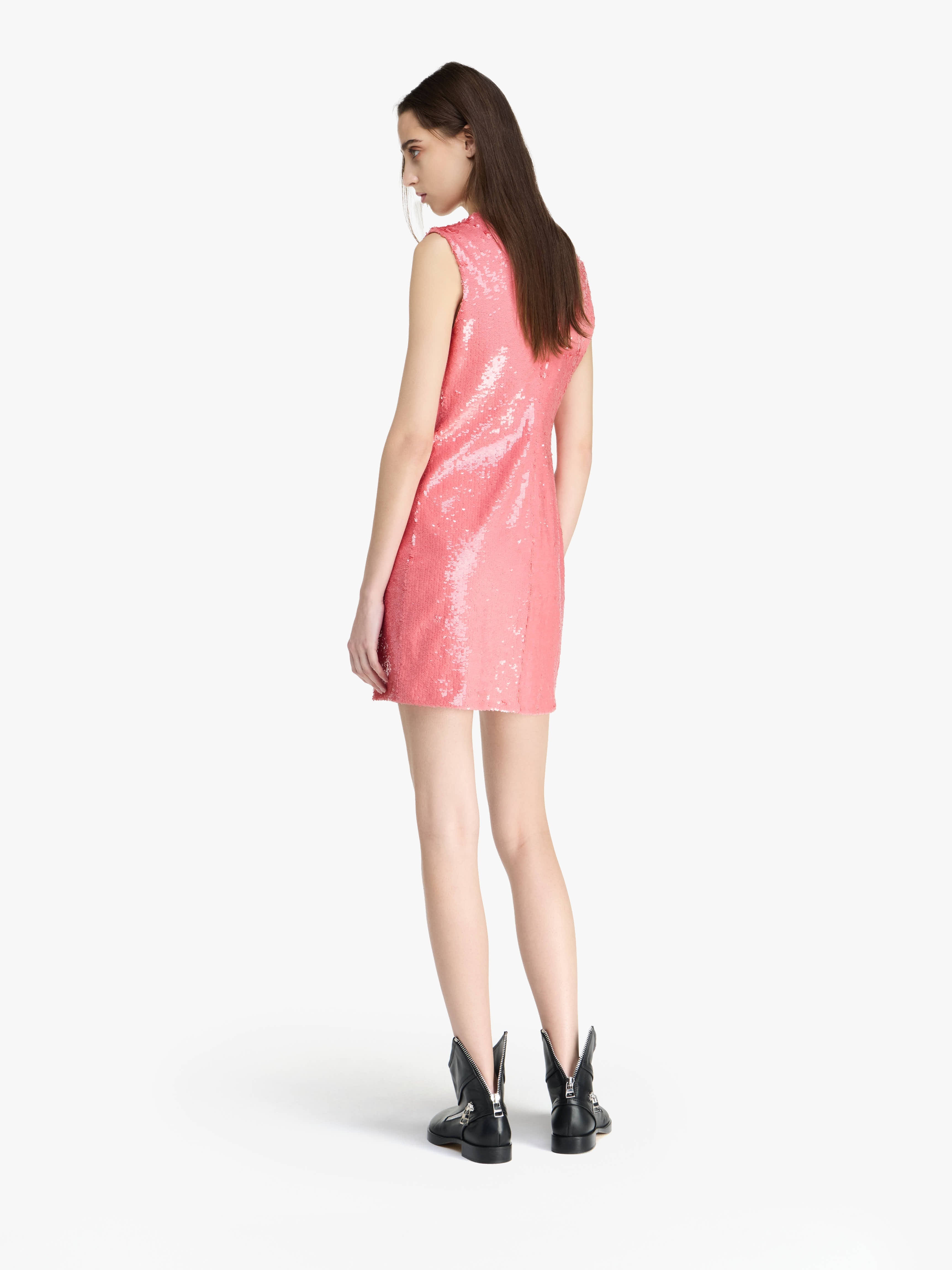SEQUIN MINI SHIFT DRESS - 3