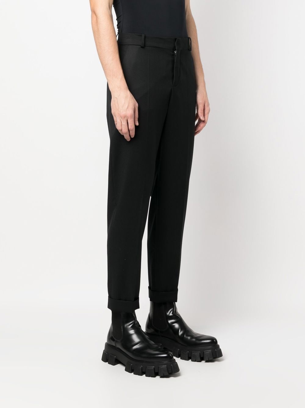 mid-rise cropped trousers - 6