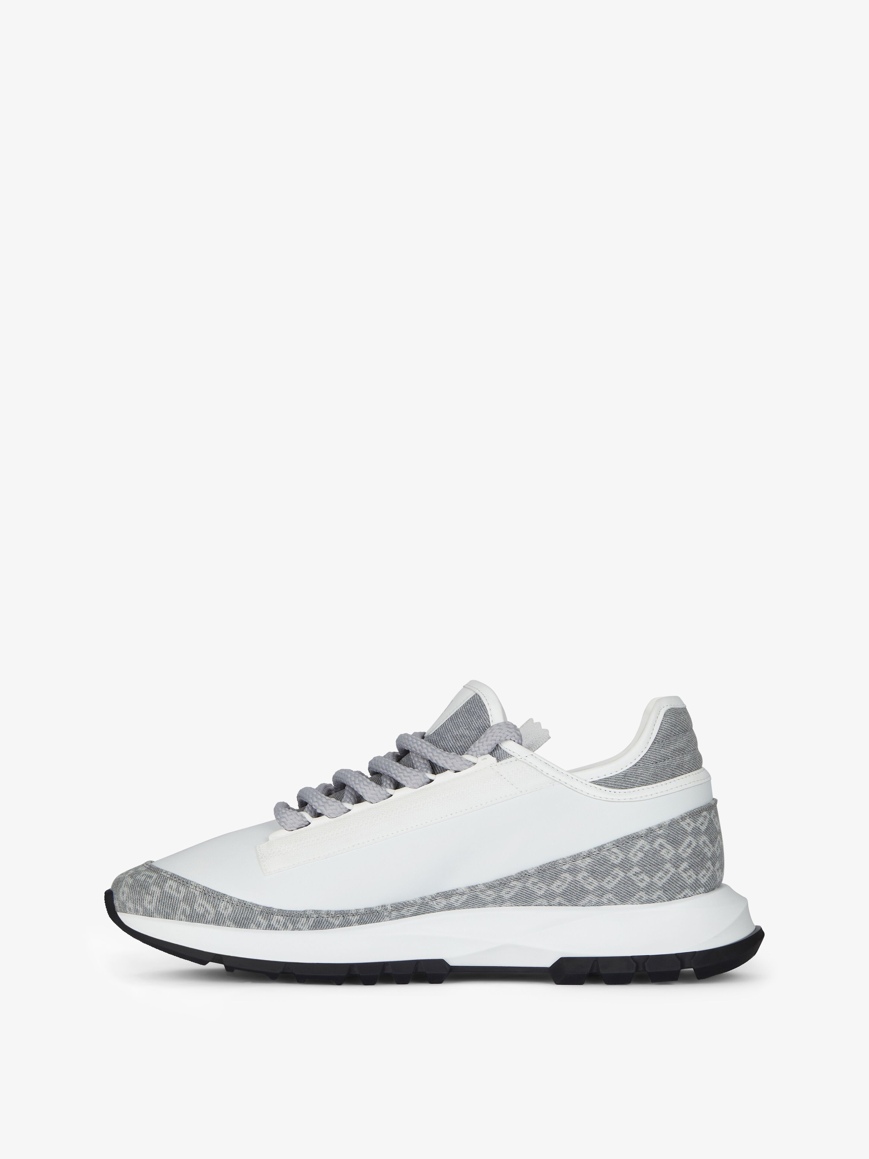 SPECTRE SNEAKERS IN LEATHER & DENIM MONOGRAM 72 - 3