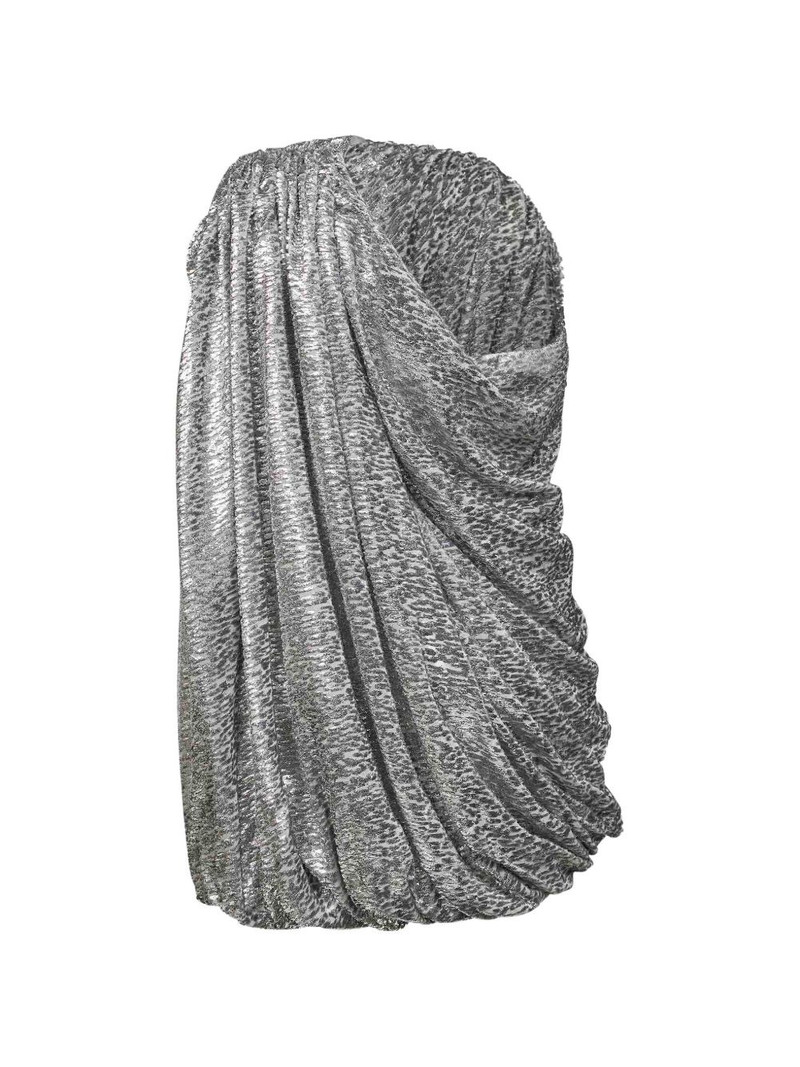 Stella McCartney one-shoulder gathered dress outlook